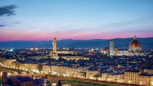 Florencia de noche: tour a pie de 2 horas