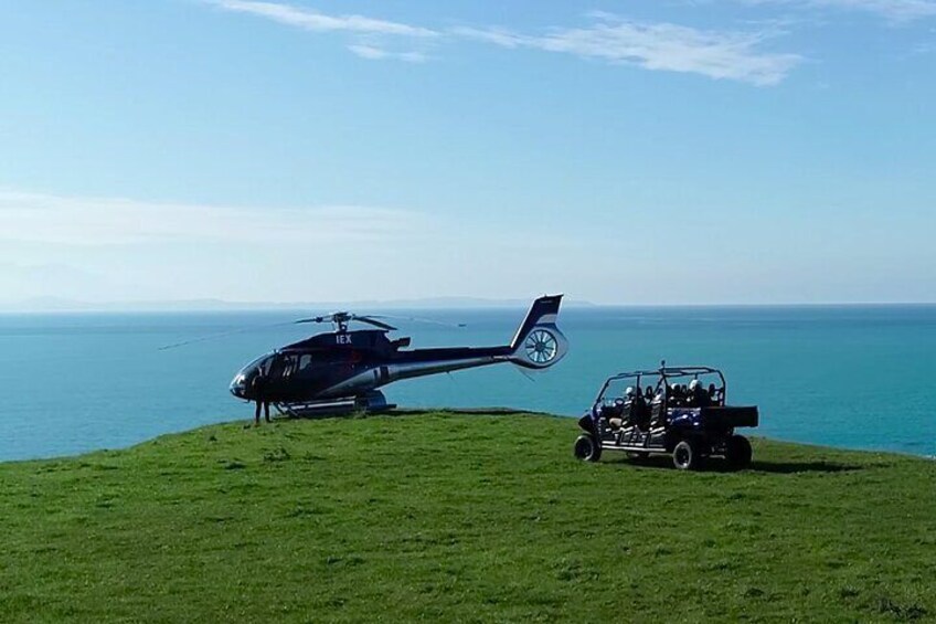 Kaikoura Helicopters and Glenstrae Farm 4 Wheel Adventures, Kaikoura New Zealand