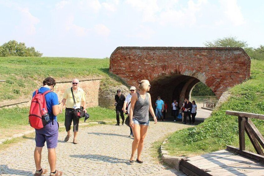 Petrovaradin fortress sightseeing