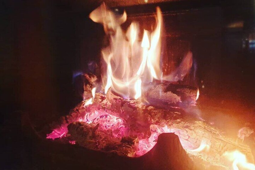 Fireplace Kiš winery