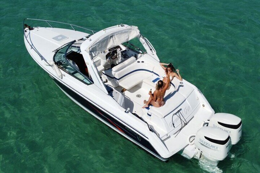 Miami Private Boat Tour Sightseeing including Floating Mat