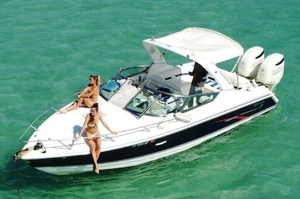 Miami Private Boat Tour Sightseeing including Floating Mat