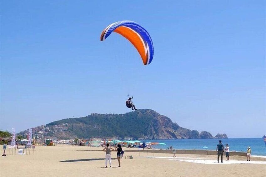 Paragliding Experience in Analya with Transportation from Antalya