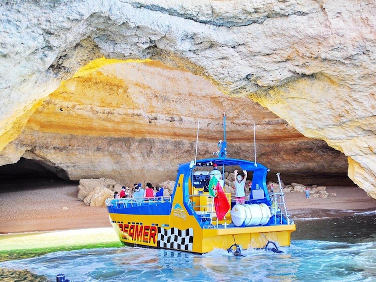 Dreamer Cave and Dolphins Boat Tour from Albufeira