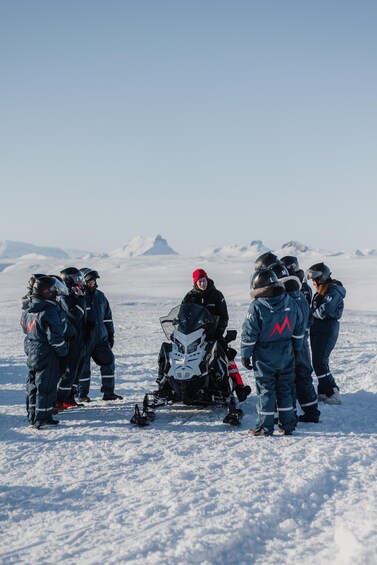 Picture 5 for Activity From Gullfoss: Langjökull Glacier Snowmobile Tour