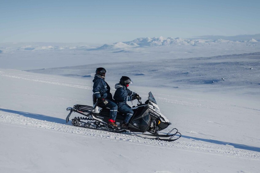 Picture 3 for Activity From Gullfoss: Langjökull Glacier Snowmobile Tour