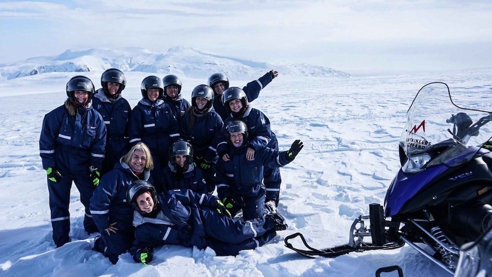 Picture 2 for Activity From Gullfoss: Langjökull Glacier Snowmobile Tour