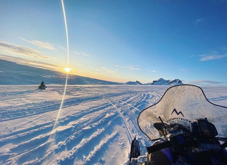 Picture 2 for Activity From Gullfoss: Langjökull Ice Cave and Snowmobile Tour