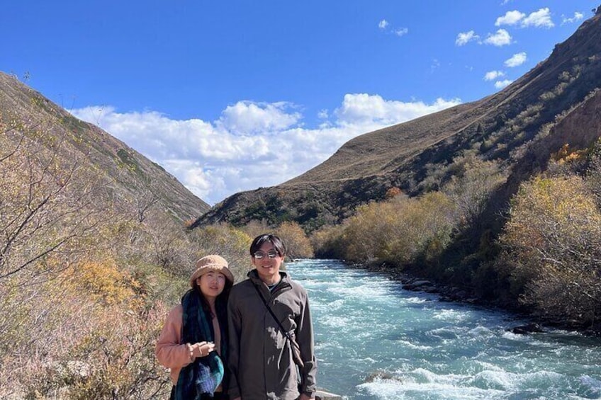 Glacier river in Chon Kemin