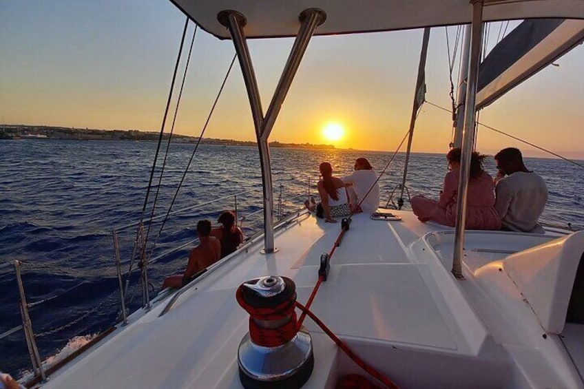 3-Hours Sunset Catamaran Cruise with Dinner all Inclusive