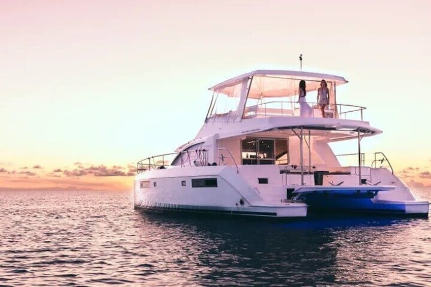 3-Hours Sunset Catamaran Cruise with Dinner all Inclusive
