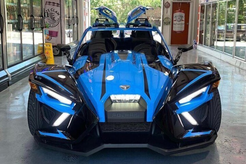 2020 Blue Automatic with Slingshade and LED Lights