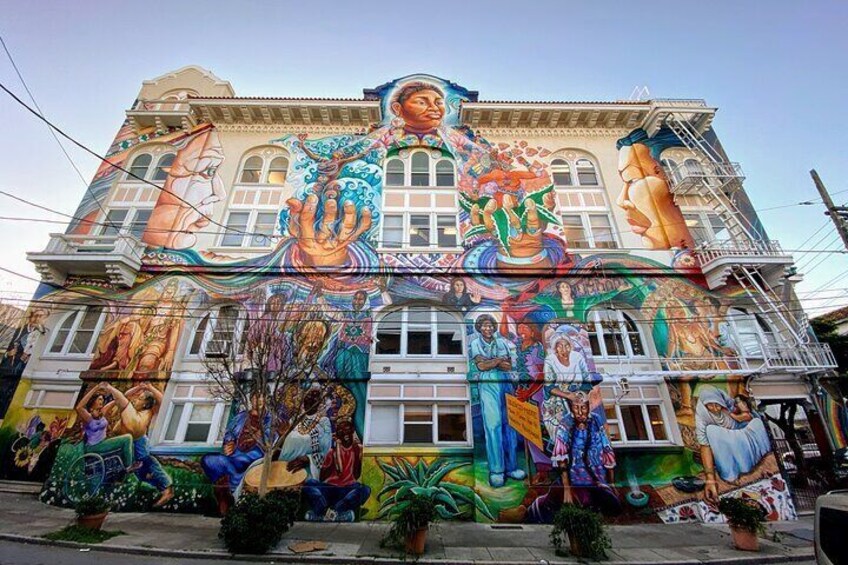 The Beautiful Women's Building in the Mission District