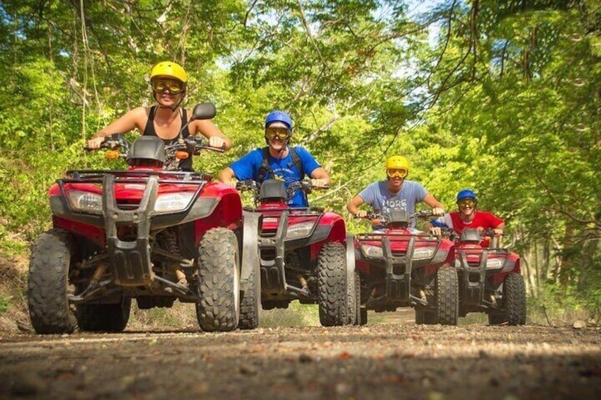 Private ATV Tours to the Water Fall in Guanacaste 