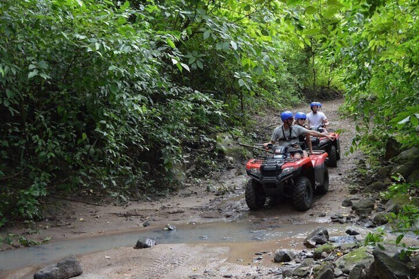 Private ATV Tours to the Water Fall in Guanacaste 
