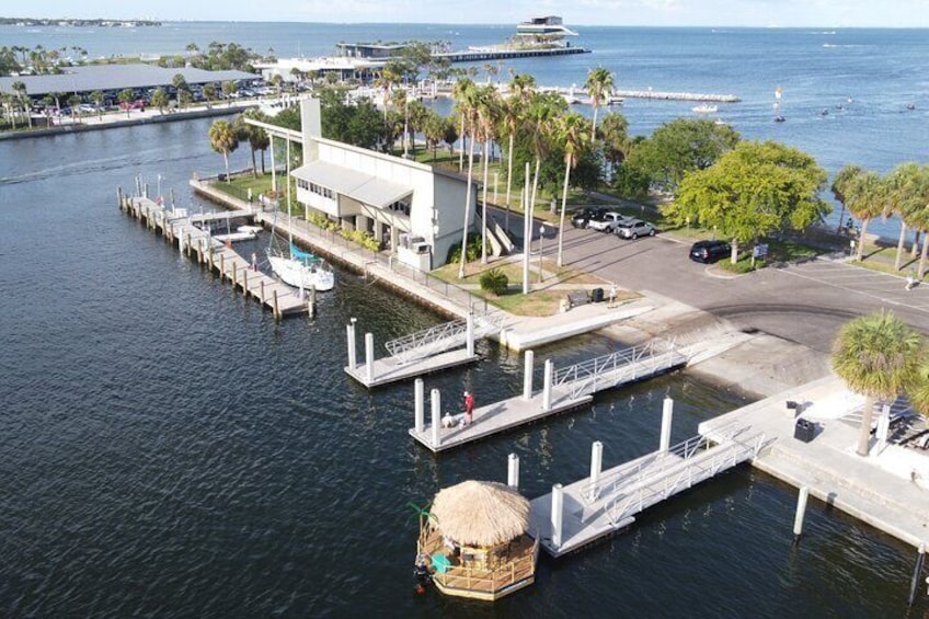 St. Pete Pier Tiki Boat Cruise