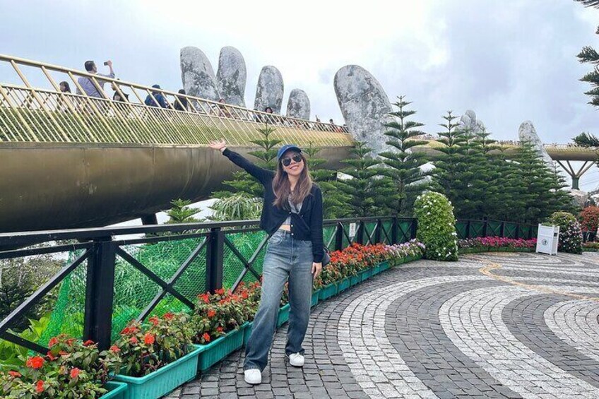 Full Day Da Nang Golden Bridge & Ba Na Hills Small Group (12paxs)