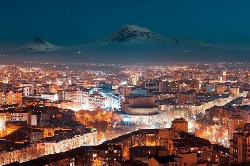 Yerevan at night