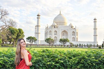 Visite privée coupe-file du Taj Mahal au lever du soleil