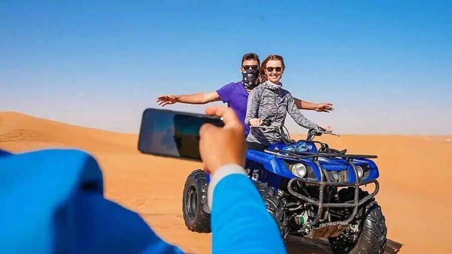 Full Day Quad biking in Douz Tunisia Sahara Desert with Lunch