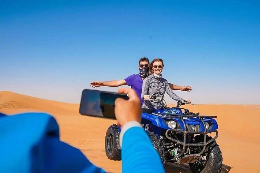 Full Day Quad biking in Douz Tunisia Sahara Desert with Lunch