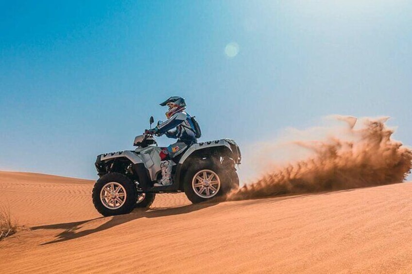 Full Day Quad biking in Douz Tunisia Sahara Desert with Lunch