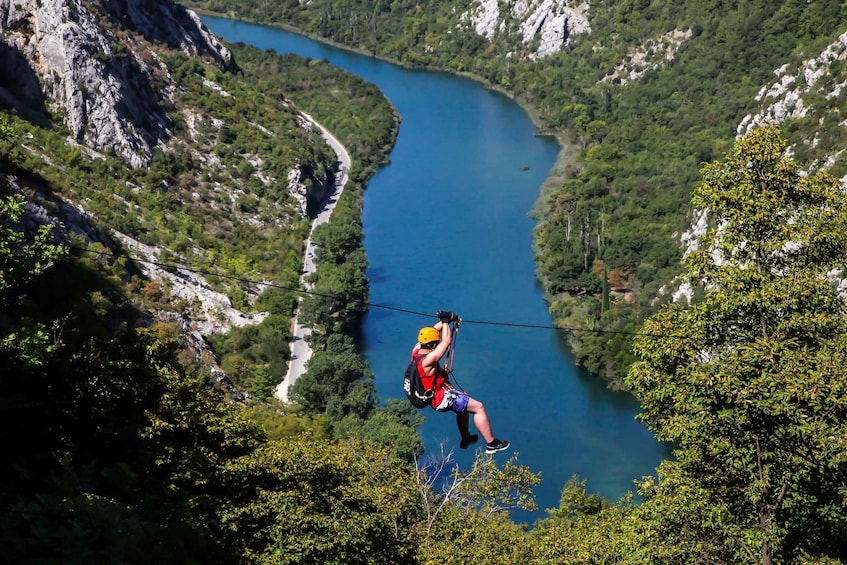 Omiš: 3-Hour Cetina Canyon Zipline Experience