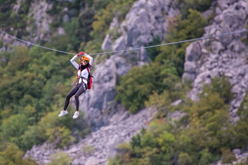 Picture 5 for Activity Omiš: 3-Hour Cetina Canyon Zipline Experience