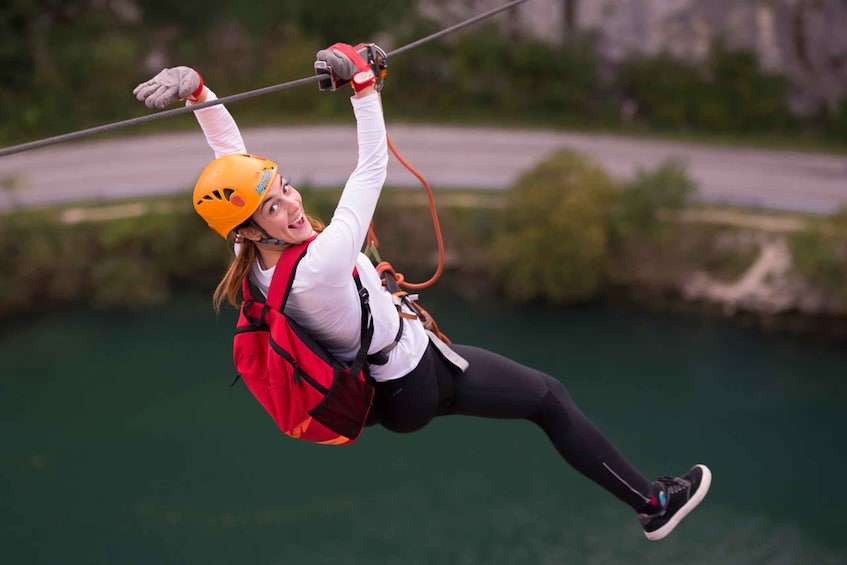 Picture 4 for Activity Omiš: 3-Hour Cetina Canyon Zipline Experience
