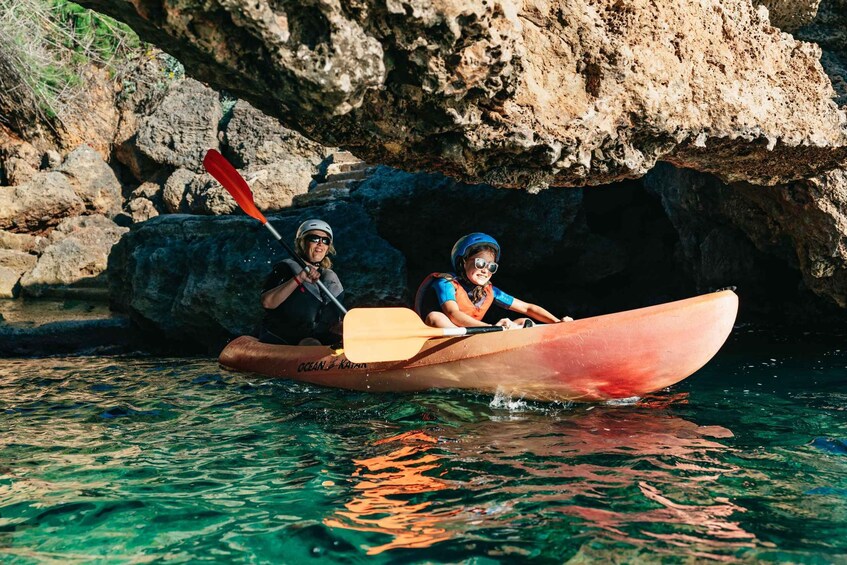 Alcudia: Guided Sea Kayaking Tour with Snorkeling