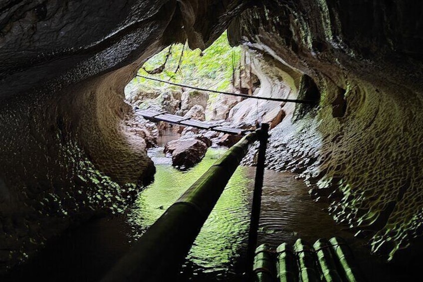 Laguna Cave complex + underground waterfalls w/ trnsfrs frm MNL