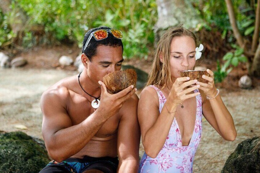 Coconut demonstration