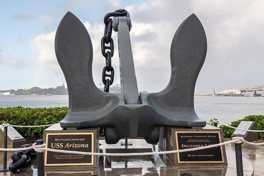 USS Arizona Anchor
