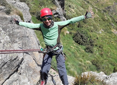 Christchurch: escalada en roca con guía, almuerzo y transporte