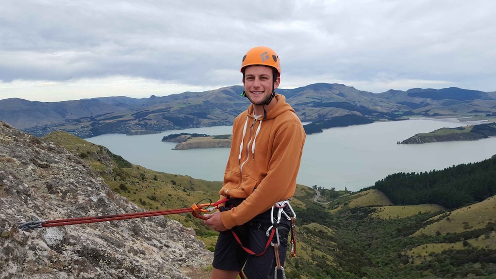 Picture 9 for Activity Christchurch: Rock Climbing with Guide, Lunch, and Transport