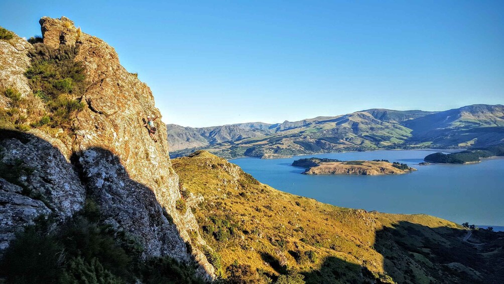 Picture 5 for Activity Christchurch: Rock Climbing with Guide, Lunch, and Transport