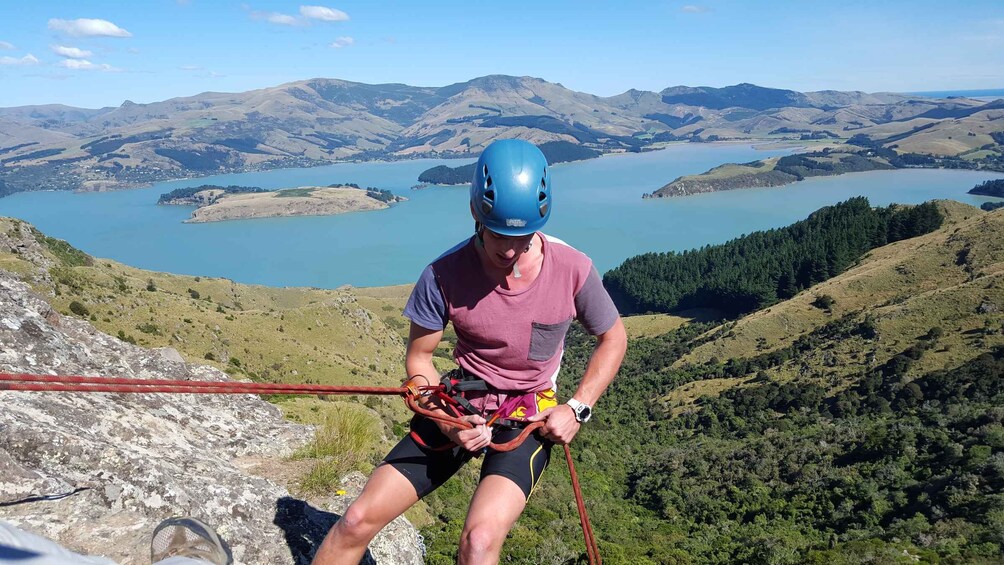 Picture 8 for Activity Christchurch: Rock Climbing with Guide, Lunch, and Transport