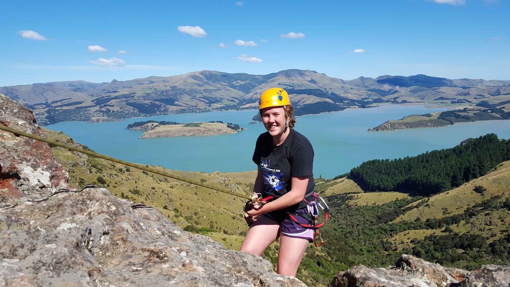 Picture 7 for Activity Christchurch: Rock Climbing with Guide, Lunch, and Transport