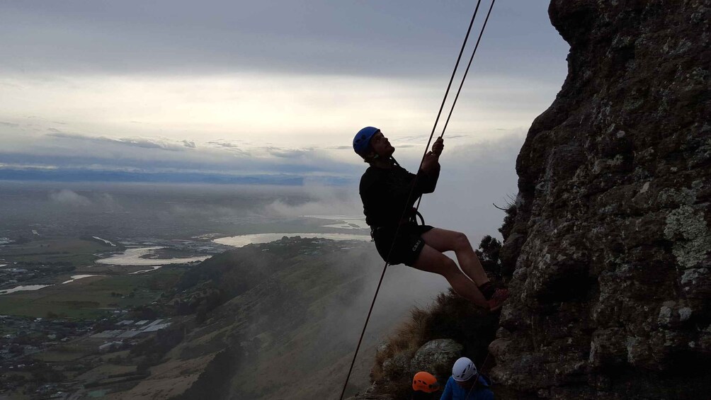 Picture 10 for Activity Christchurch: Rock Climbing with Guide, Lunch, and Transport