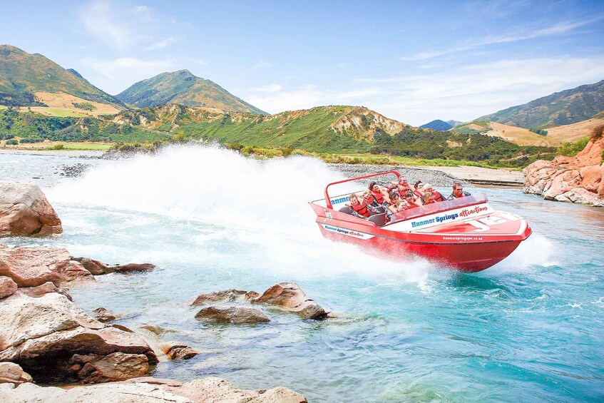 Picture 4 for Activity Hanmer Springs: Jet Boat and Bungy Jump Combo