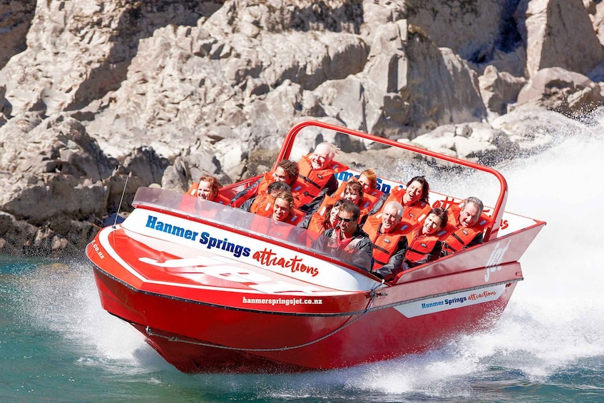 Picture 1 for Activity Hanmer Springs: Jet Boat and Bungy Jump Combo