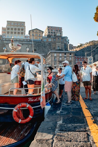From Sorrento: Capri Small Group Boat Day Tour