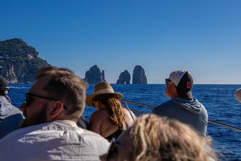 From Sorrento: Capri Boat Tour with Swimming and 3-Hour Stop