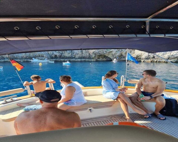 Picture 9 for Activity From Sorrento: Capri Boat Tour with Swimming and 3-Hour Stop