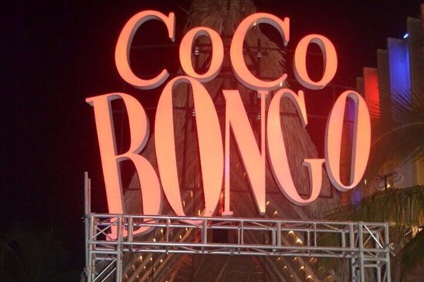 Gold Member Entrance to Coco Bongo Punta Cana with open Bar