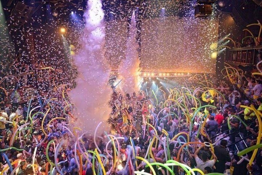 Gold Member Entrance to Coco Bongo Punta Cana with open Bar