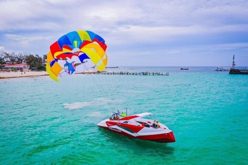 Parasailing Experience Over the beauty of Punta Cana Coast