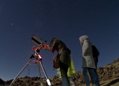 Teide nasjonalpark: Måneskinnstur og stjernekikking