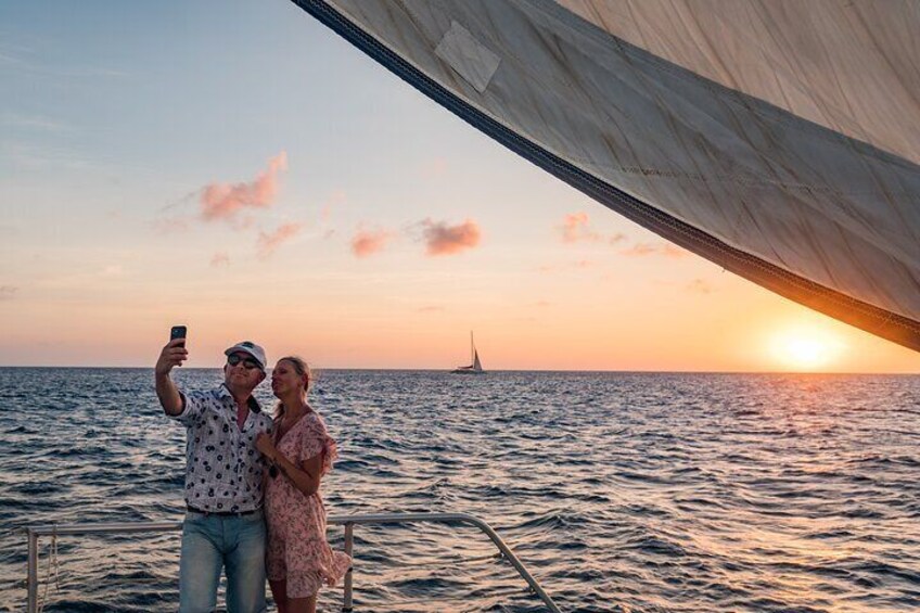 Sunset selfie