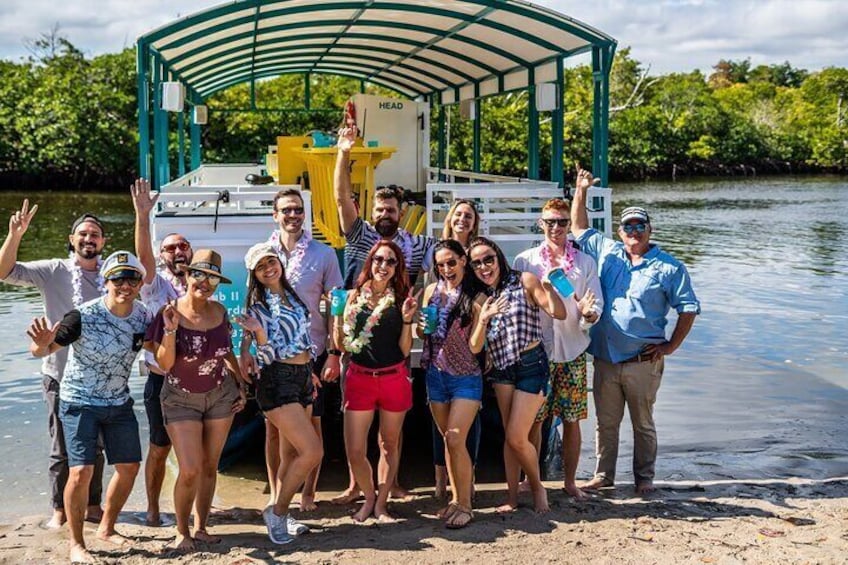 Clearwater Island Hop and Dolphin Watch with Swimming